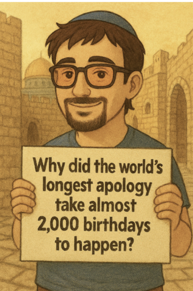 The longest apology in history took almost 2,000 years.
