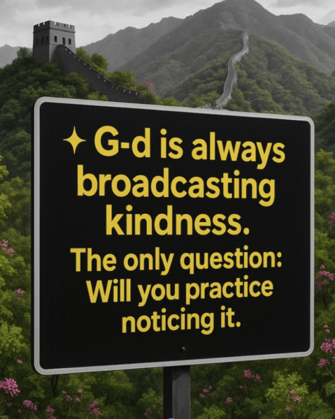 You choose the frequency you live on.