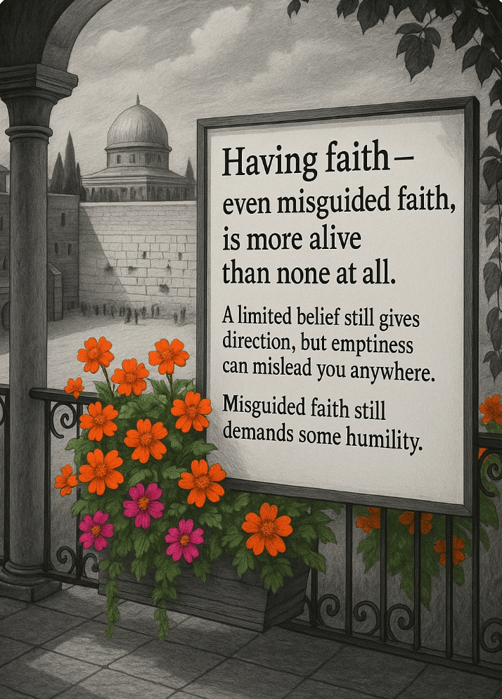 sign about having faith