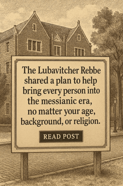 The messianic era isn’t about escaping the world.
