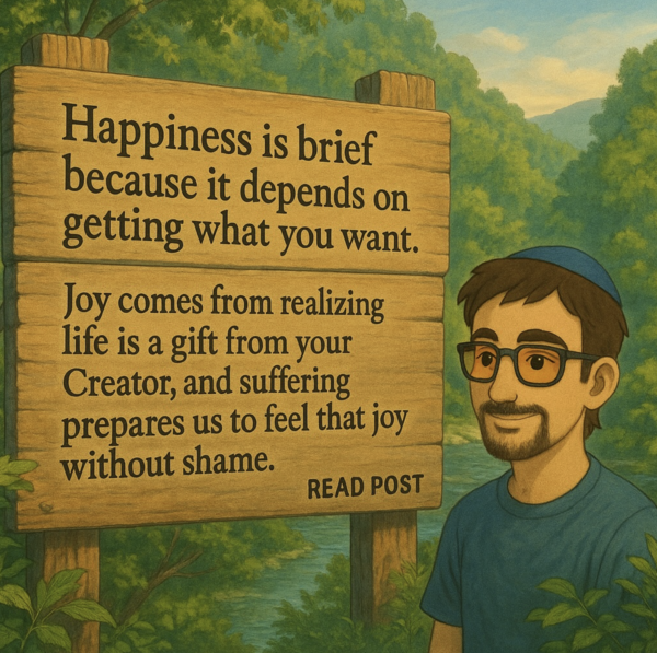 Most people chase happiness.