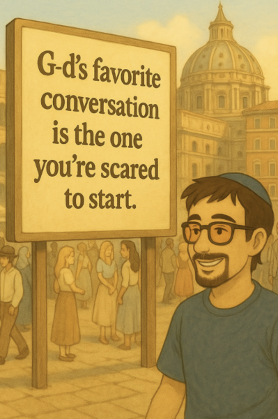 What if the reason you feel far from G-d is simpler than you think?
