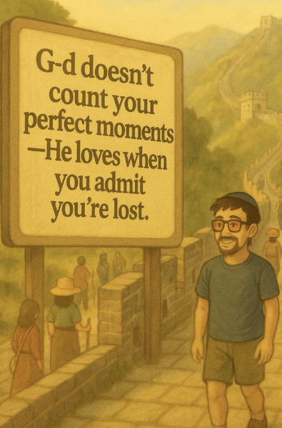 Sometimes connecting with G-d felt impossible for me.
