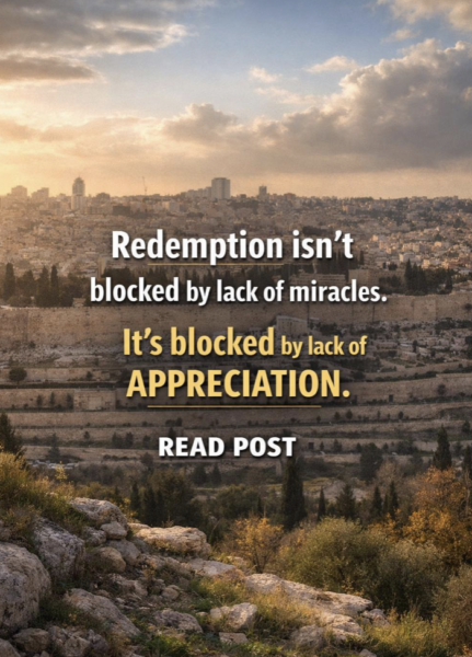 Redemption isn’t blocked by lack of miracles.