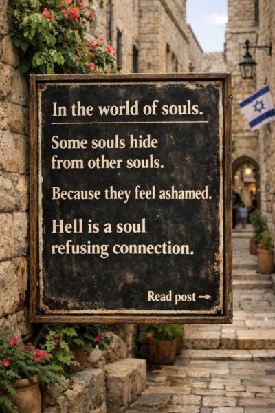 Some souls feel very ashamed