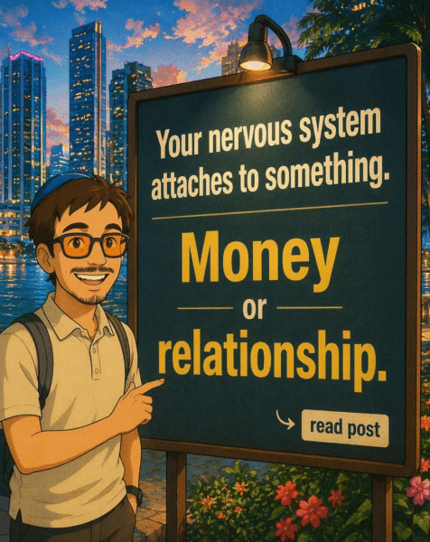 Nervous system always attaching something.