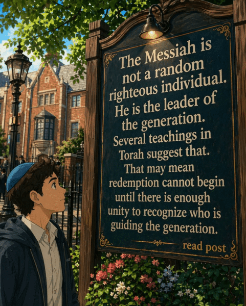 The Messiah is not described in the Talmud