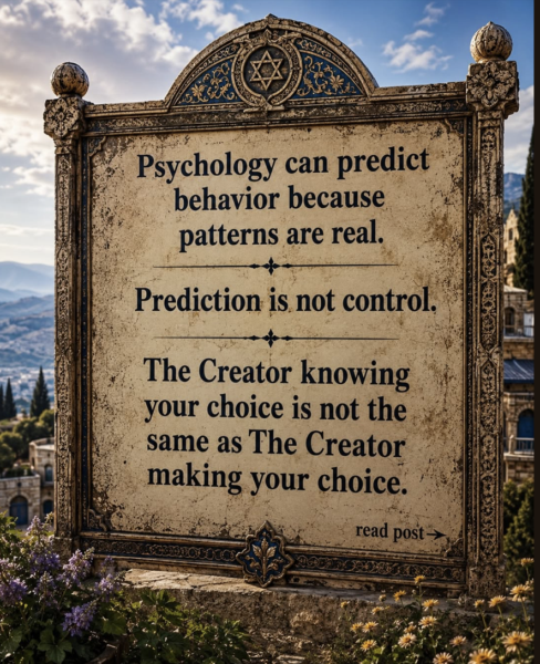 Free will is not what people usually think it is.
