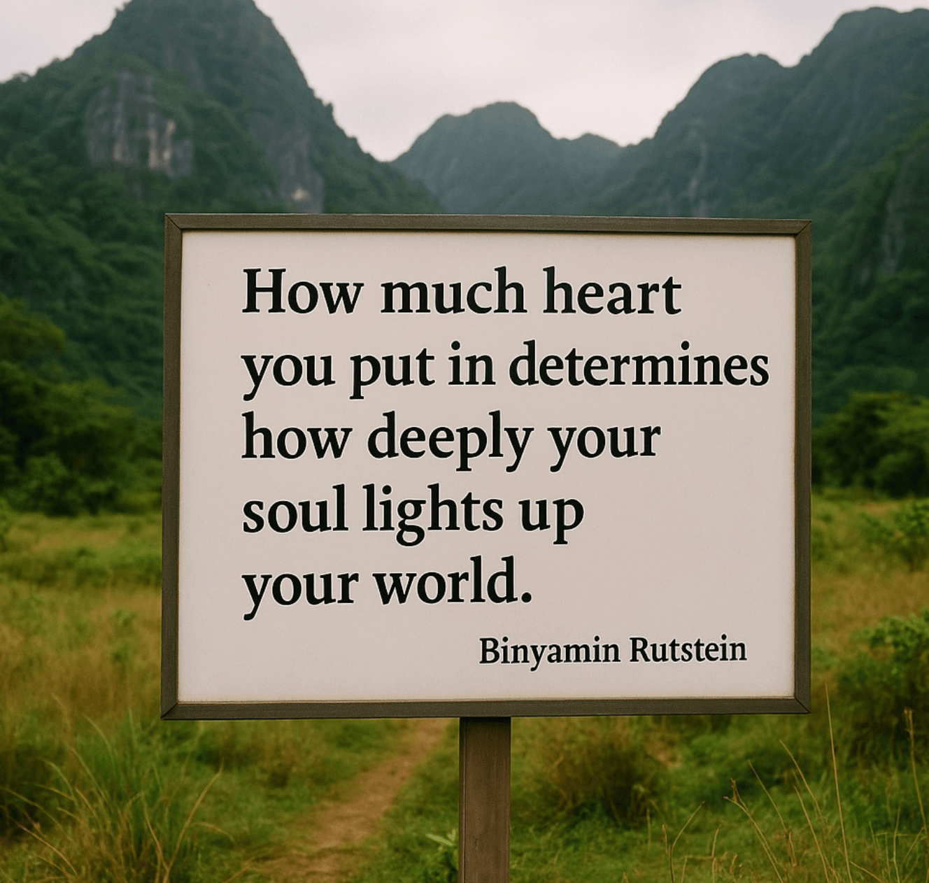 Your heart literally changes your reality.