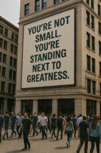 If you’ve ever felt small, read this: