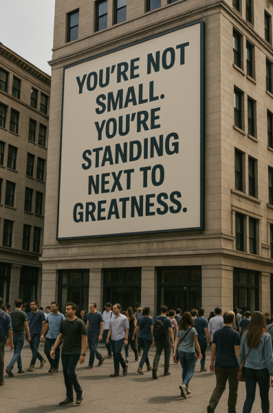 If you’ve ever felt small, read this: