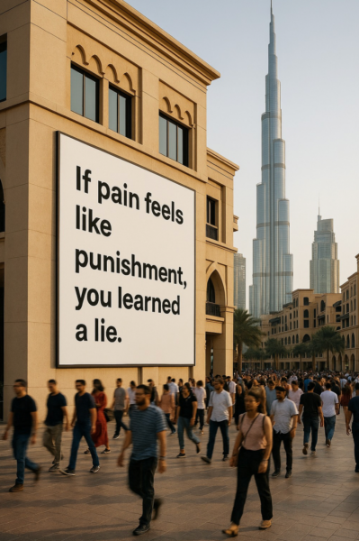 Your pain doesn’t mean G-d is angry at you.