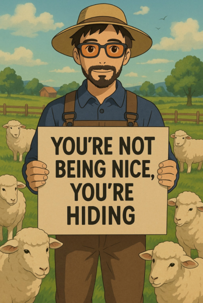 “Being ‘nice’ is quietly breaking you.”
