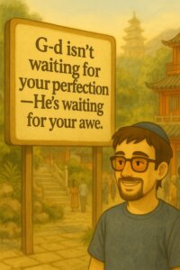 Connecting with G-d feels impossible sometimes, right?