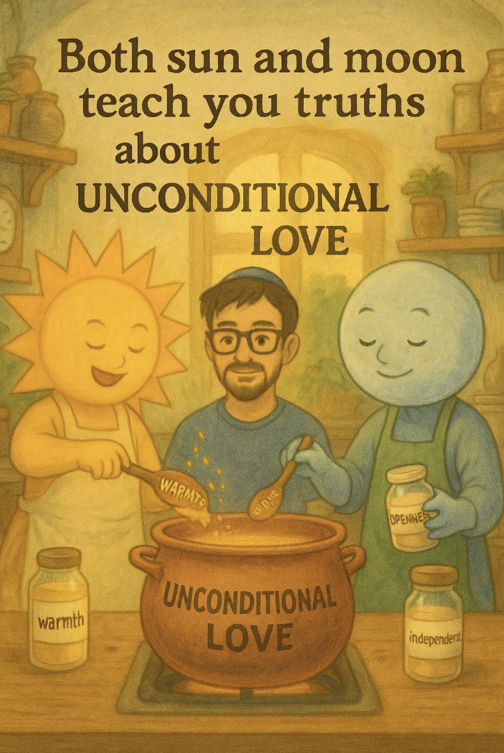 Sign with the sun and the moons love