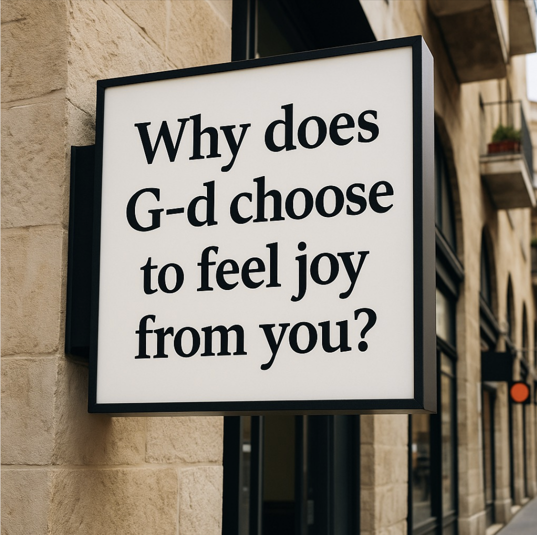 You Can Give Pleasure to an Infinite Being. Here’s How: