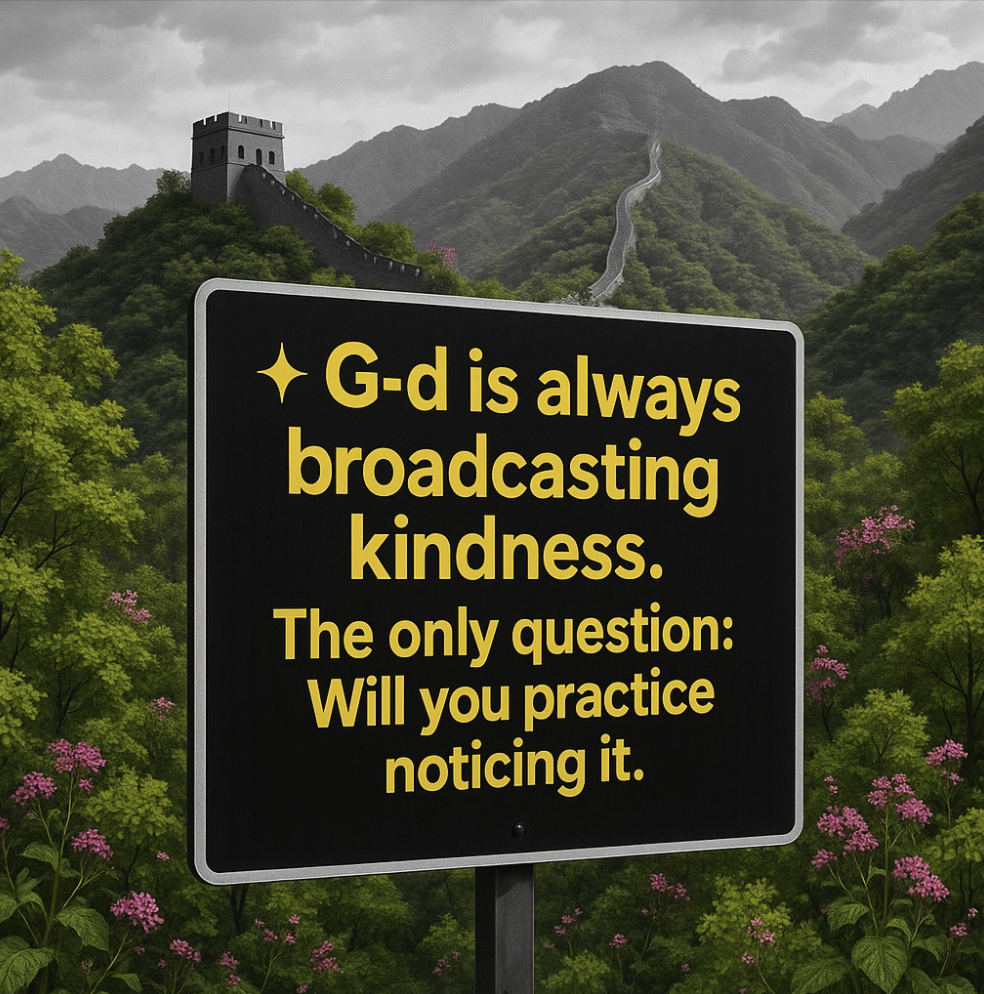 You choose the frequency you live on.