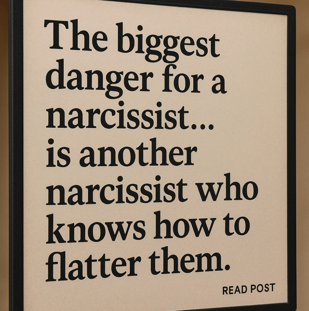 The hidden trap out of control narcissists fall into