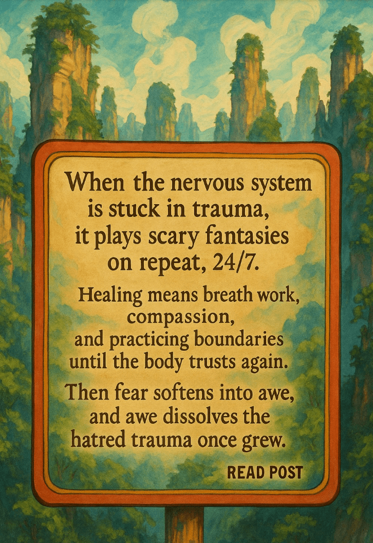 sign about the nervous system and trauma