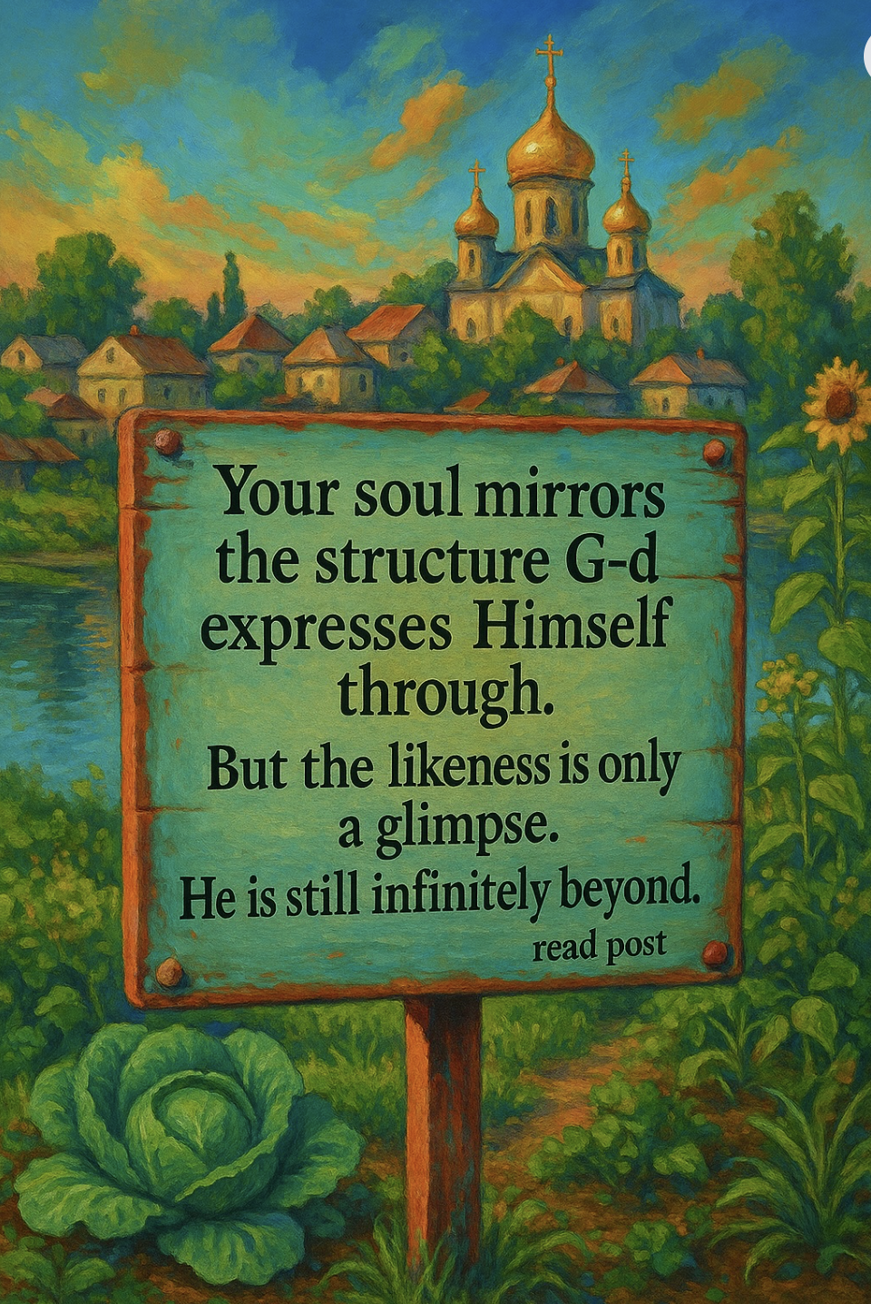 Your soul originates from G-d Himself.