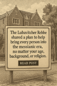 The messianic era isn’t about escaping the world.