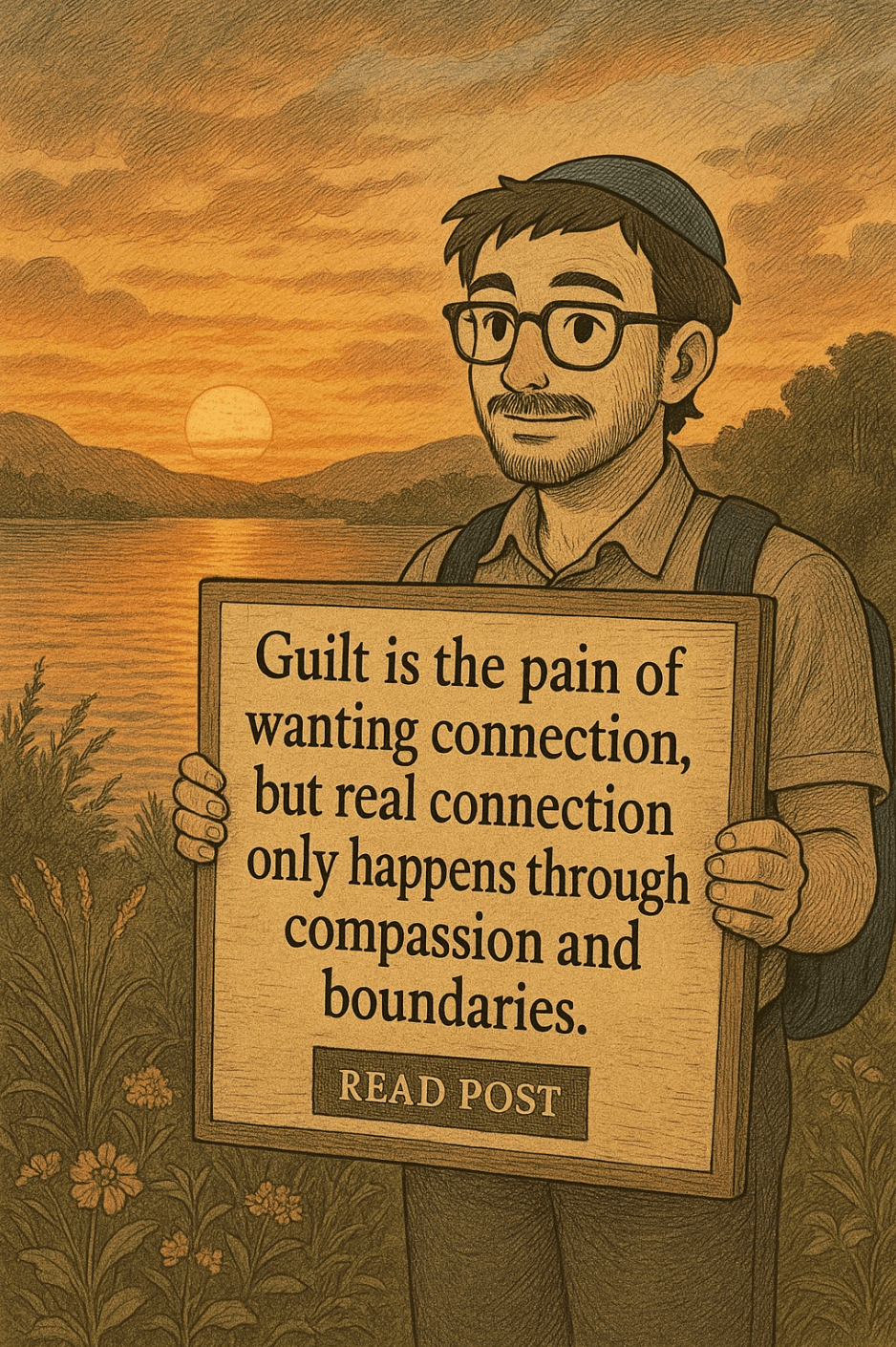 Sign about guilt and real connection