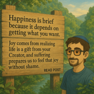 Most people chase happiness.