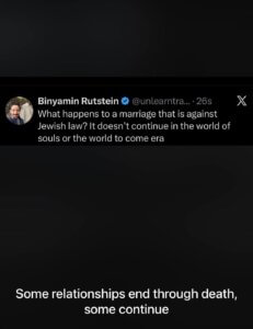 Judaism teaches something surprising.