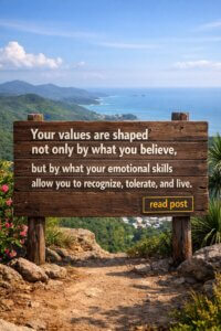 Many people think values are just beliefs.