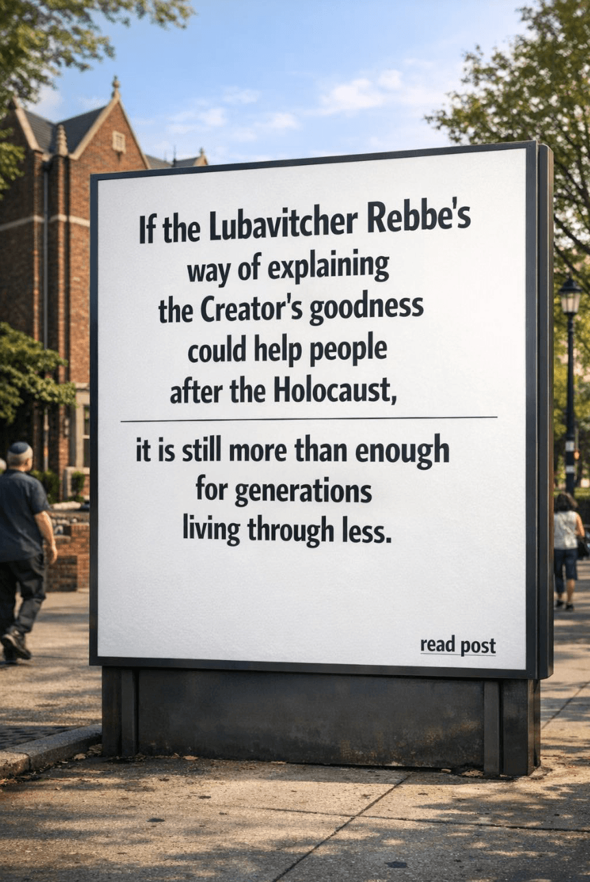 sign about the holocaust