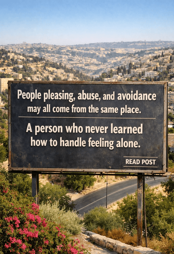 sign about people pleasing