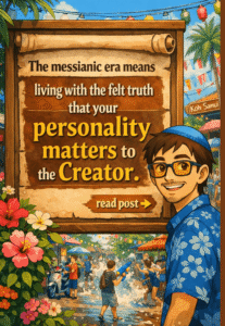 The messianic era means people