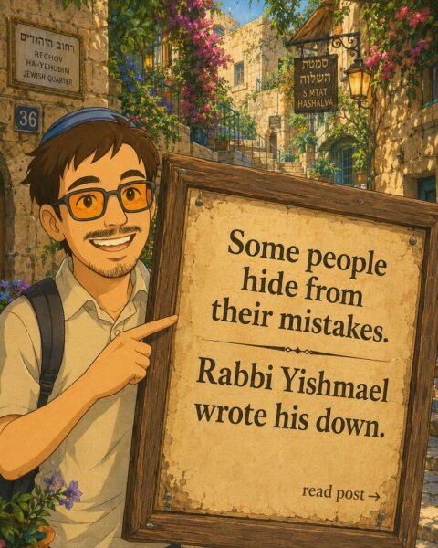 Rabbi Yishmael was a great Torah sage, a colleague of Rabbi Akiva