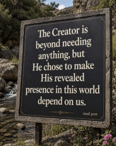 From the Creator’s side
