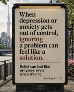When depression or anxiety gets out of control
