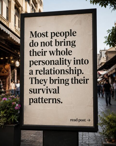 Most people think intimacy is about finding the right person