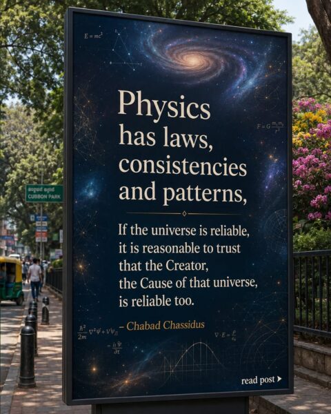 Belief in the Creator can be based on evidence the universe itself contains