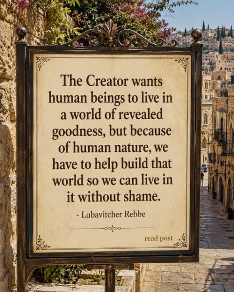 Kabbalah and Chassidus help explain the inner meaning of the Creator’s original instructions to humanity, given over 5,700 years ago.