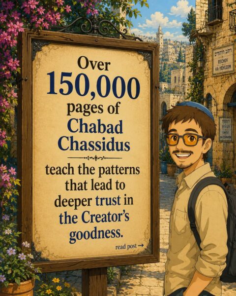 Chabad Chassidus, through over 150,000 pages of published teachings